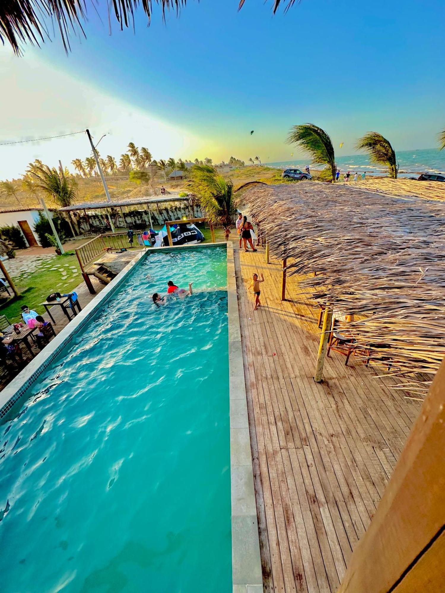 Seu Pedro Lounge Praia - Pousada E Kite Center Ікапуї Екстер'єр фото